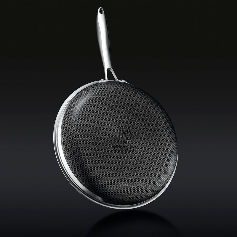 Hybrid Fry Pan Set with Lids, 6pc - HexClad